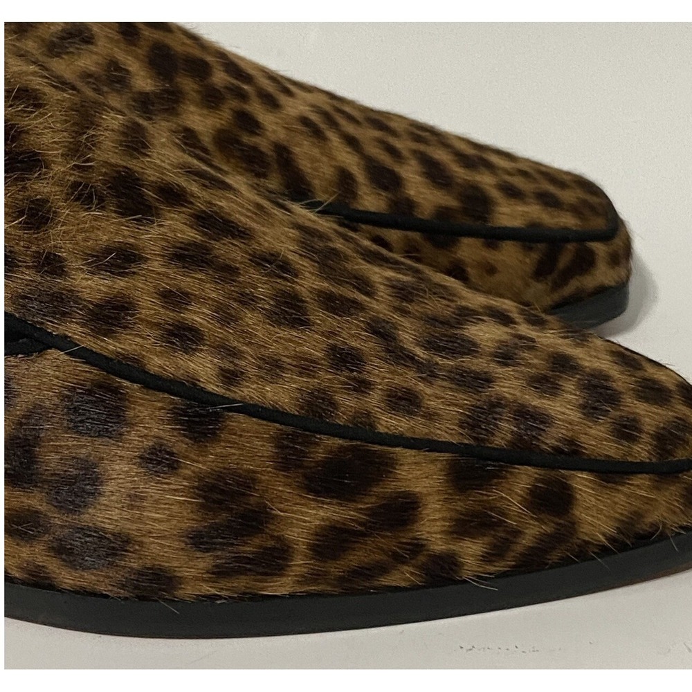 Frame Women's Le Verona Calf Hair Leather Loafers Slip On Size 37.5 US 7 $478 - Picture 5 of 8